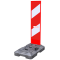Traffic panel flat | film RA1/A | on both sides indicating right / left | red / white